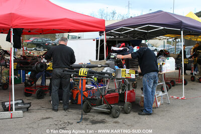 28/03/2010 : 2ème manche du Championnat du Sud 2010 à Alès (photos Yan Ching Agnus) 2010 — karting