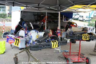 28/03/2010 : 2ème manche du Championnat du Sud 2010 à Alès (photos Yan Ching Agnus) 2010 — karting