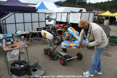 28/03/2010 : 2ème manche du Championnat du Sud 2010 à Alès (photos Yan Ching Agnus) 2010 — karting