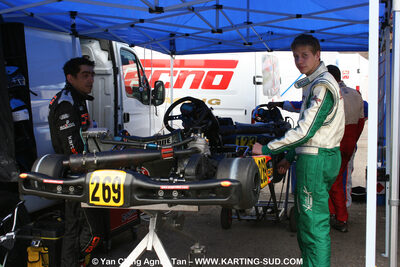 28/03/2010 : 2ème manche du Championnat du Sud 2010 à Alès (photos Yan Ching Agnus) 2010 — karting
