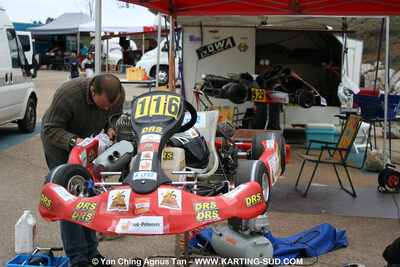 28/03/2010 : 2ème manche du Championnat du Sud 2010 à Alès (photos Yan Ching Agnus) 2010 — karting