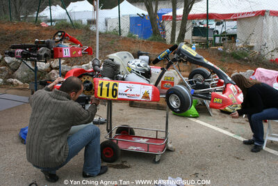 28/03/2010 : 2ème manche du Championnat du Sud 2010 à Alès (photos Yan Ching Agnus) 2010 — karting