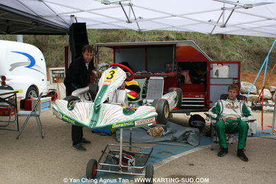 28/03/2010 : 2ème manche du Championnat du Sud 2010 à Alès (photos Yan Ching Agnus) 2010 — karting