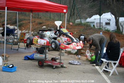 28/03/2010 : 2ème manche du Championnat du Sud 2010 à Alès (photos Yan Ching Agnus) 2010 — karting