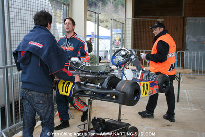 28/03/2010 : 2ème manche du Championnat du Sud 2010 à Alès (photos Yan Ching Agnus) 2010 — karting