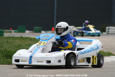 28/03/2010 : 2ème manche du Championnat du Sud 2010 à Alès (photos Yan Ching Agnus) 2010 — karting