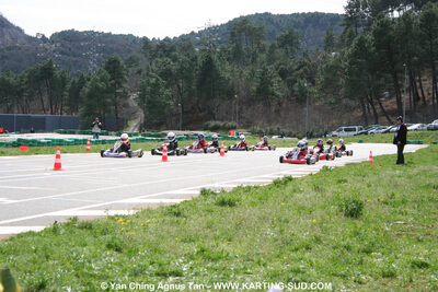 28/03/2010 : 2ème manche du Championnat du Sud 2010 à Alès (photos Yan Ching Agnus) 2010 — karting