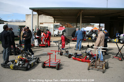 28/03/2010 : 2ème manche du Championnat du Sud 2010 à Alès (photos Yan Ching Agnus) 2010 — karting