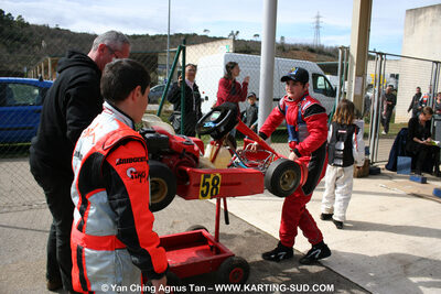 28/03/2010 : 2ème manche du Championnat du Sud 2010 à Alès (photos Yan Ching Agnus) 2010 — karting