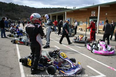 28/03/2010 : 2ème manche du Championnat du Sud 2010 à Alès (photos Yan Ching Agnus) 2010 — karting
