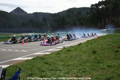 28/03/2010 : 2ème manche du Championnat du Sud 2010 à Alès (photos Yan Ching Agnus) 2010 — karting