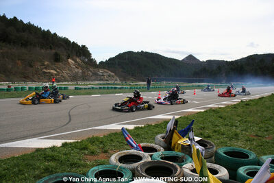 28/03/2010 : 2ème manche du Championnat du Sud 2010 à Alès (photos Yan Ching Agnus) 2010 — karting