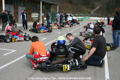 28/03/2010 : 2ème manche du Championnat du Sud 2010 à Alès (photos Yan Ching Agnus) 2010 — karting
