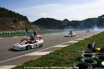 28/03/2010 : 2ème manche du Championnat du Sud 2010 à Alès (photos Yan Ching Agnus) 2010 — karting