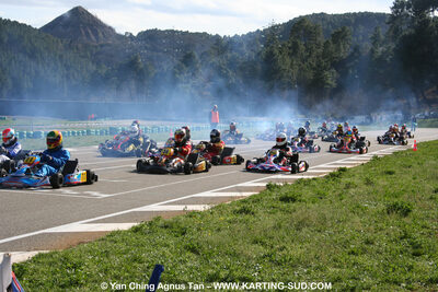 28/03/2010 : 2ème manche du Championnat du Sud 2010 à Alès (photos Yan Ching Agnus) 2010 — karting