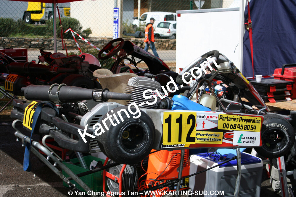 28/03/2010 : 2ème manche du Championnat du Sud 2010 à Alès (photos Yan Ching Agnus) 2010 — karting