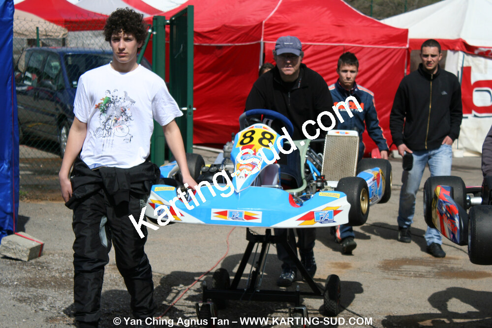 28/03/2010 : 2ème manche du Championnat du Sud 2010 à Alès (photos Yan Ching Agnus) 2010 — karting