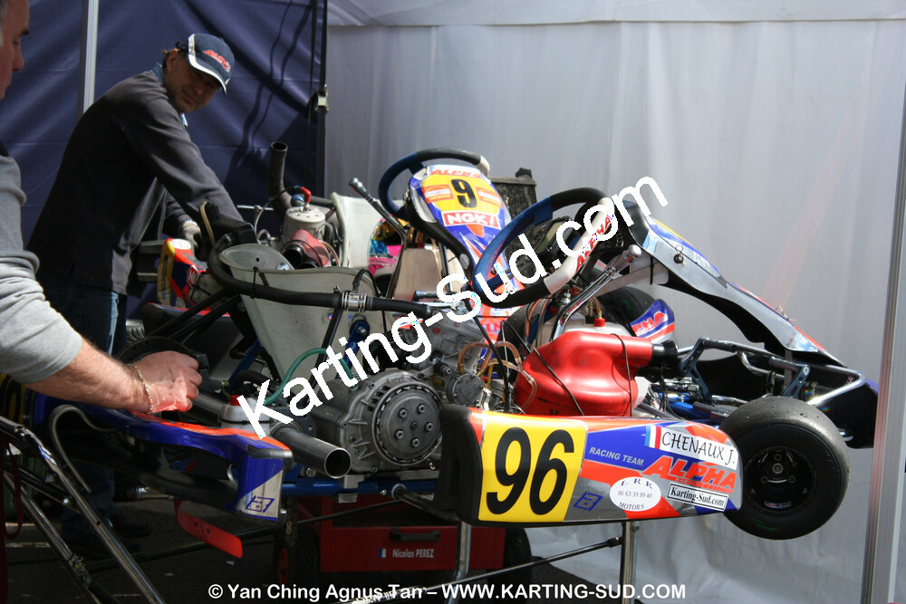 28/03/2010 : 2ème manche du Championnat du Sud 2010 à Alès (photos Yan Ching Agnus) 2010 — karting