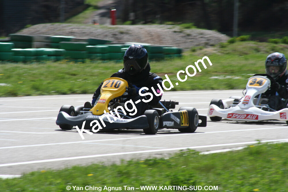 28/03/2010 : 2ème manche du Championnat du Sud 2010 à Alès (photos Yan Ching Agnus) 2010 — karting