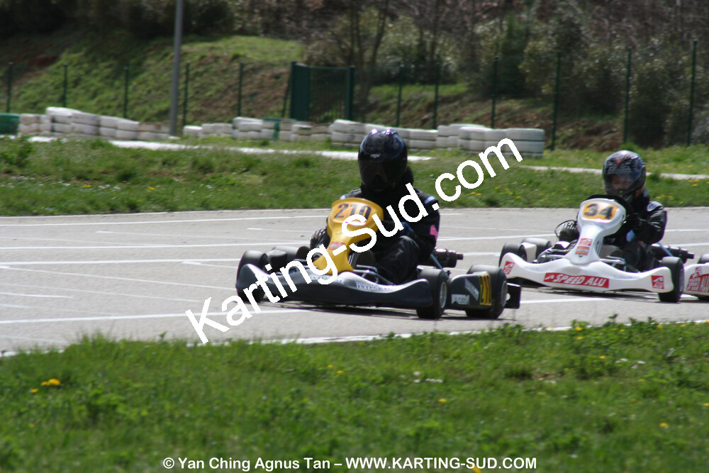 28/03/2010 : 2ème manche du Championnat du Sud 2010 à Alès (photos Yan Ching Agnus) 2010 — karting