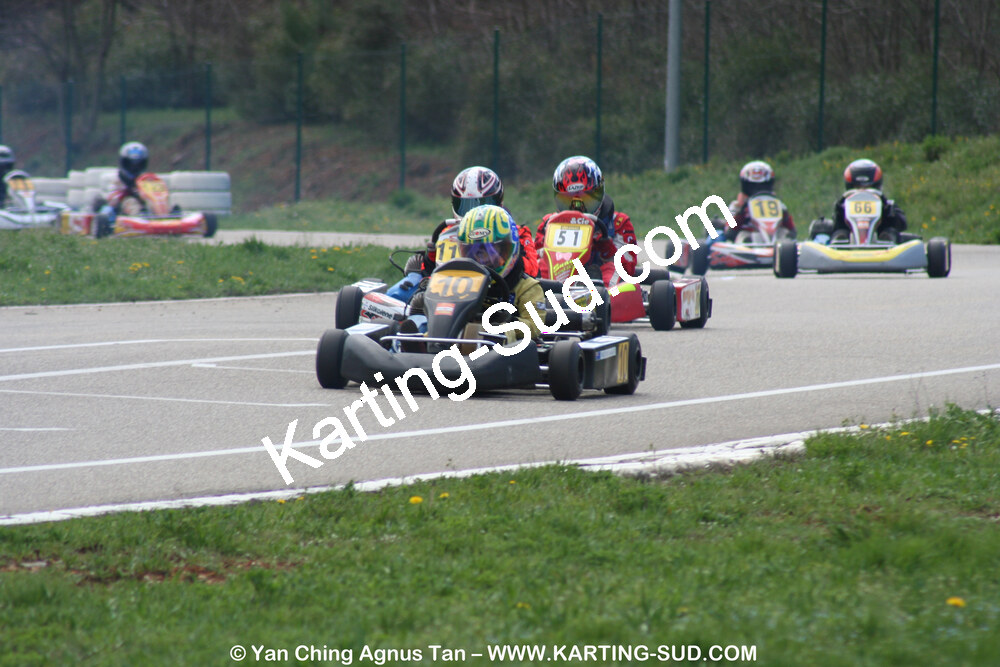 28/03/2010 : 2ème manche du Championnat du Sud 2010 à Alès (photos Yan Ching Agnus) 2010 — karting
