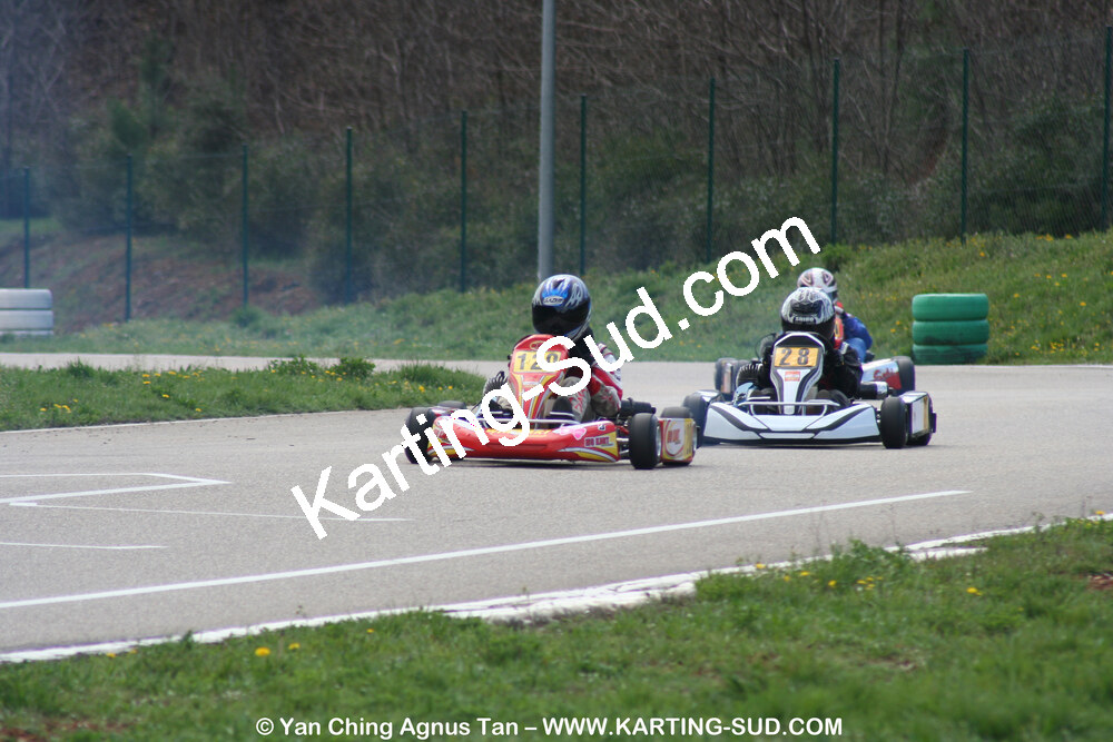 28/03/2010 : 2ème manche du Championnat du Sud 2010 à Alès (photos Yan Ching Agnus) 2010 — karting
