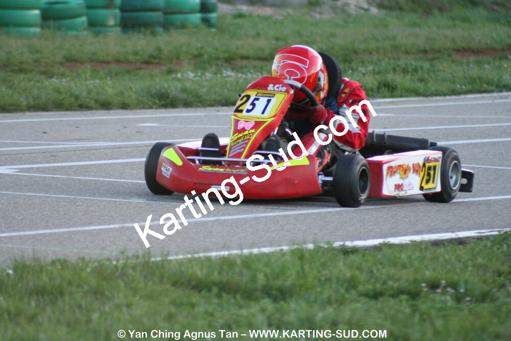 28/03/2010 : 2ème manche du Championnat du Sud 2010 à Alès (photos Yan Ching Agnus) 2010 — karting