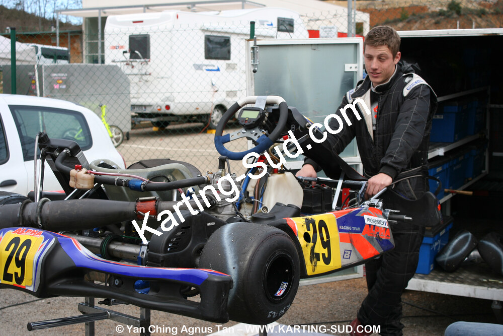 28/03/2010 : 2ème manche du Championnat du Sud 2010 à Alès (photos Yan Ching Agnus) 2010 — karting
