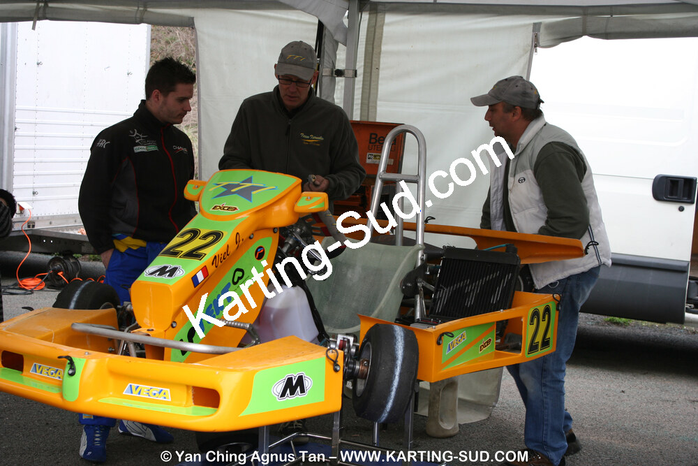 28/03/2010 : 2ème manche du Championnat du Sud 2010 à Alès (photos Yan Ching Agnus) 2010 — karting