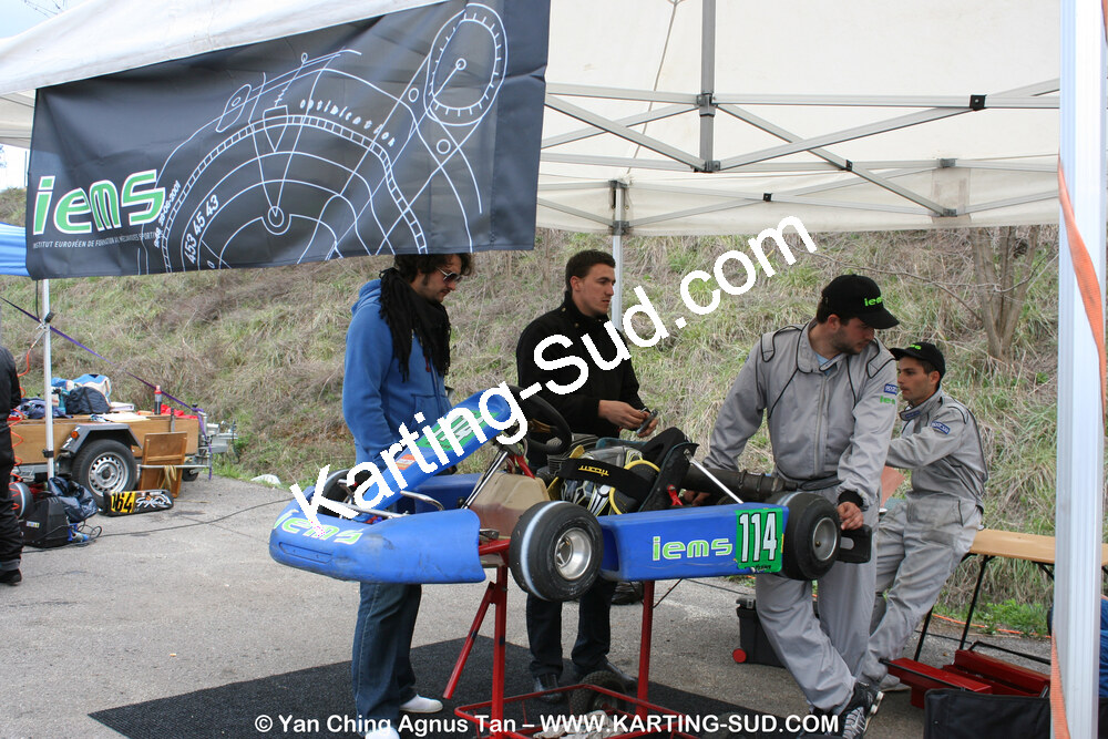 28/03/2010 : 2ème manche du Championnat du Sud 2010 à Alès (photos Yan Ching Agnus) 2010 — karting