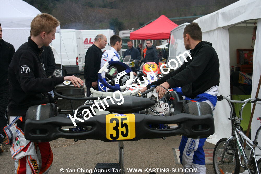 28/03/2010 : 2ème manche du Championnat du Sud 2010 à Alès (photos Yan Ching Agnus) 2010 — karting