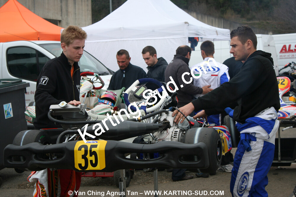 28/03/2010 : 2ème manche du Championnat du Sud 2010 à Alès (photos Yan Ching Agnus) 2010 — karting