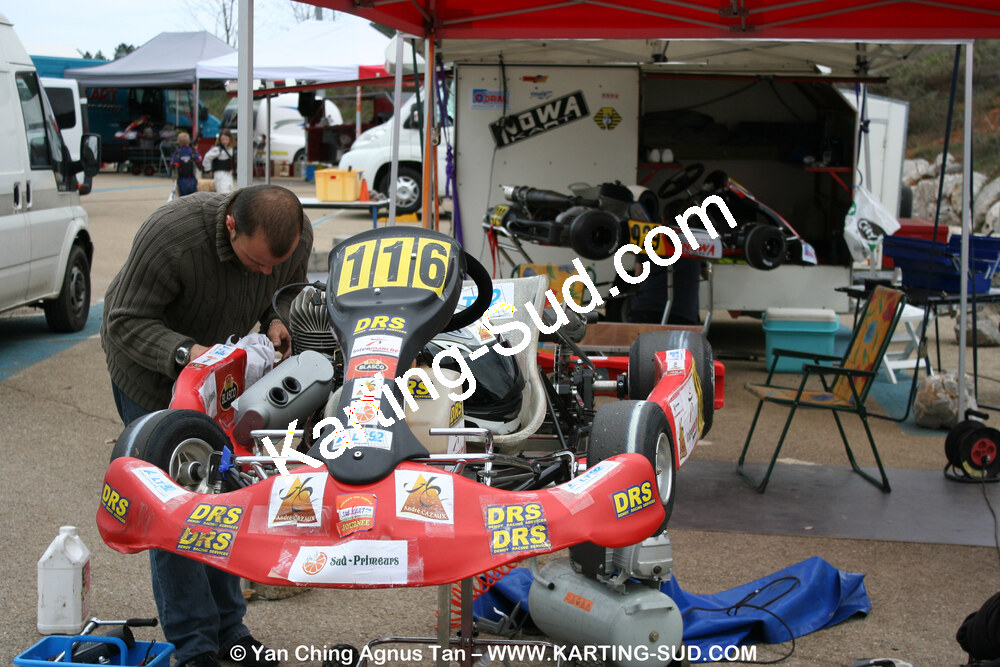 28/03/2010 : 2ème manche du Championnat du Sud 2010 à Alès (photos Yan Ching Agnus) 2010 — karting