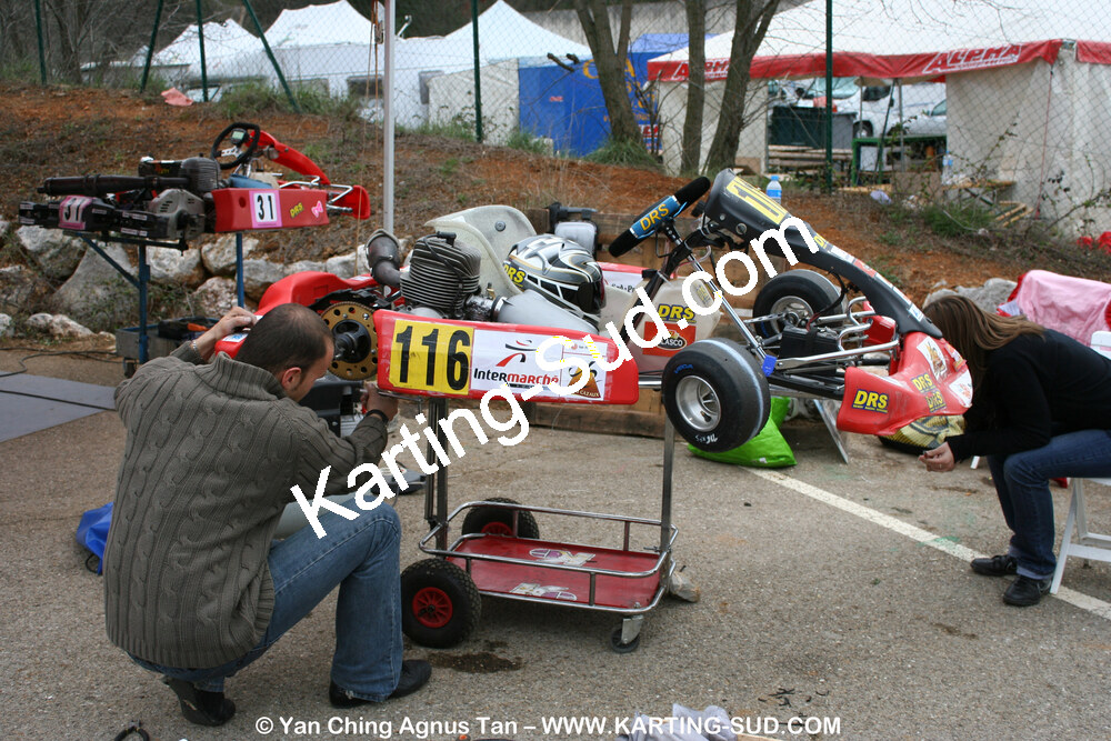 28/03/2010 : 2ème manche du Championnat du Sud 2010 à Alès (photos Yan Ching Agnus) 2010 — karting