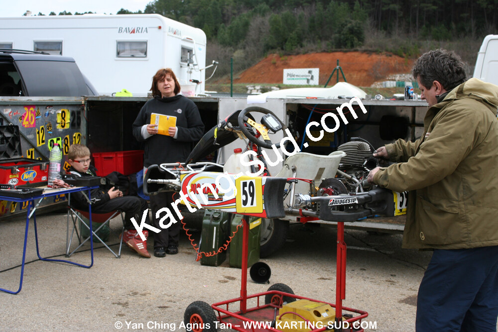 28/03/2010 : 2ème manche du Championnat du Sud 2010 à Alès (photos Yan Ching Agnus) 2010 — karting