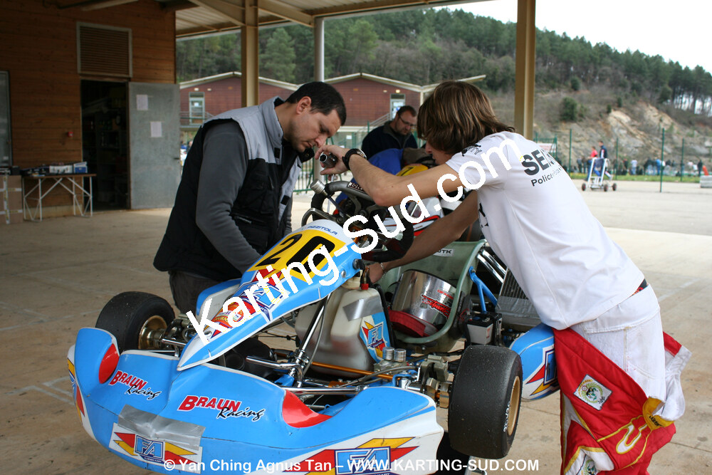 28/03/2010 : 2ème manche du Championnat du Sud 2010 à Alès (photos Yan Ching Agnus) 2010 — karting