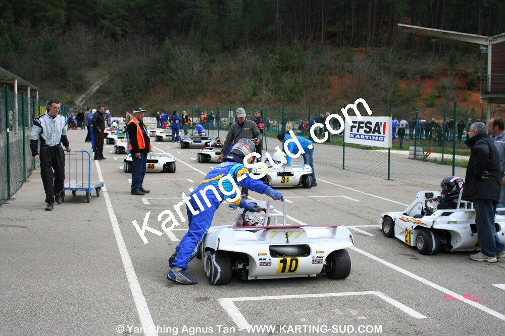 28/03/2010 : 2ème manche du Championnat du Sud 2010 à Alès (photos Yan Ching Agnus) 2010 — karting