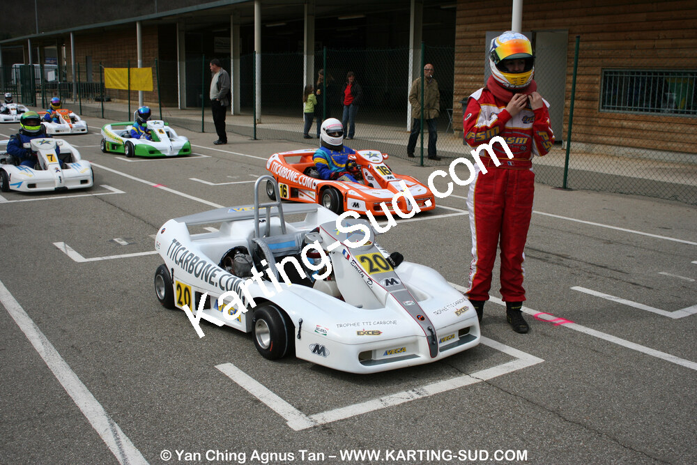 28/03/2010 : 2ème manche du Championnat du Sud 2010 à Alès (photos Yan Ching Agnus) 2010 — karting