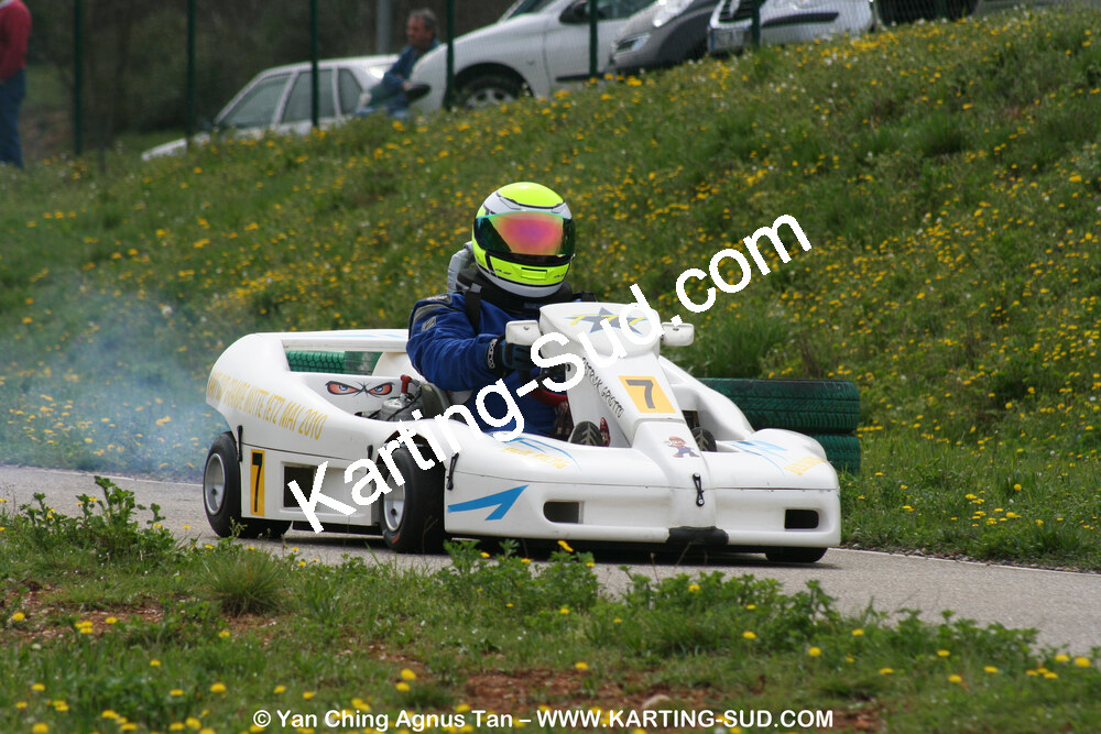 28/03/2010 : 2ème manche du Championnat du Sud 2010 à Alès (photos Yan Ching Agnus) 2010 — karting