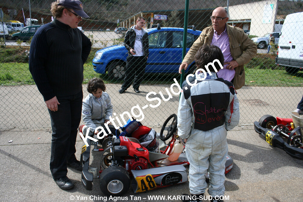 28/03/2010 : 2ème manche du Championnat du Sud 2010 à Alès (photos Yan Ching Agnus) 2010 — karting
