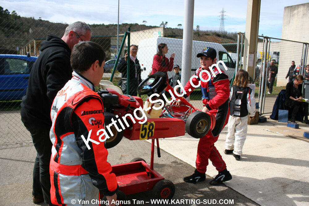 28/03/2010 : 2ème manche du Championnat du Sud 2010 à Alès (photos Yan Ching Agnus) 2010 — karting
