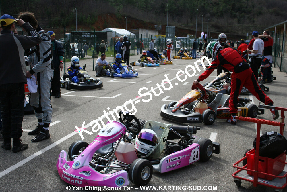 28/03/2010 : 2ème manche du Championnat du Sud 2010 à Alès (photos Yan Ching Agnus) 2010 — karting
