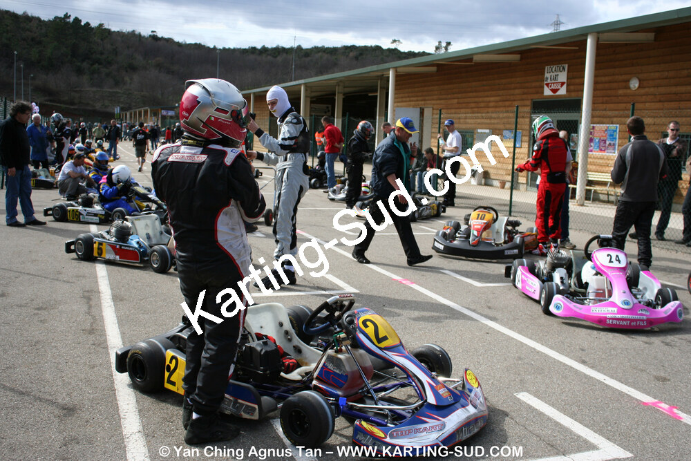 28/03/2010 : 2ème manche du Championnat du Sud 2010 à Alès (photos Yan Ching Agnus) 2010 — karting