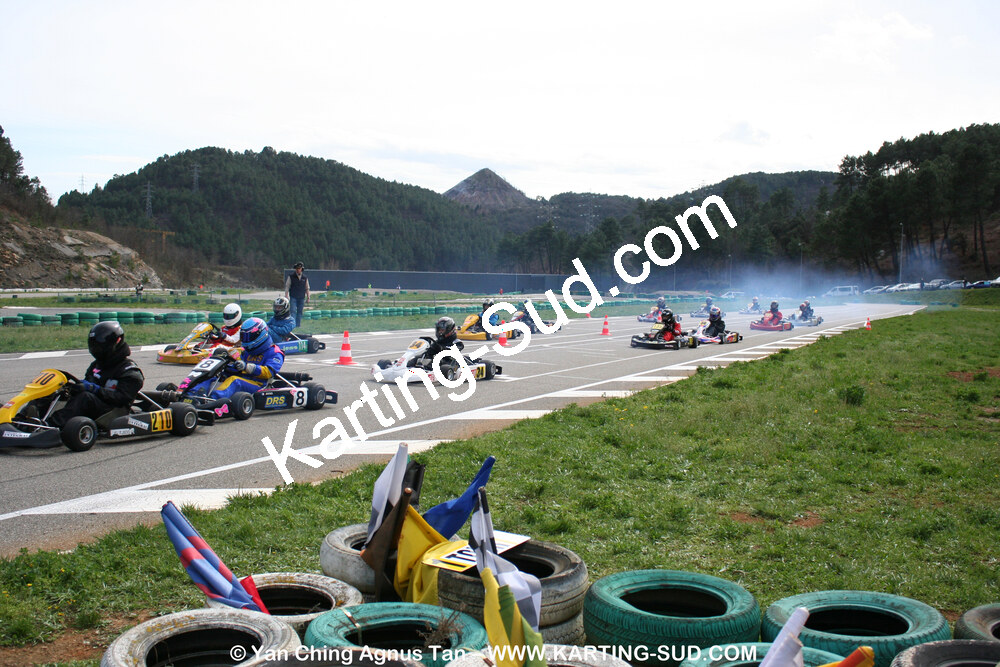 28/03/2010 : 2ème manche du Championnat du Sud 2010 à Alès (photos Yan Ching Agnus) 2010 — karting