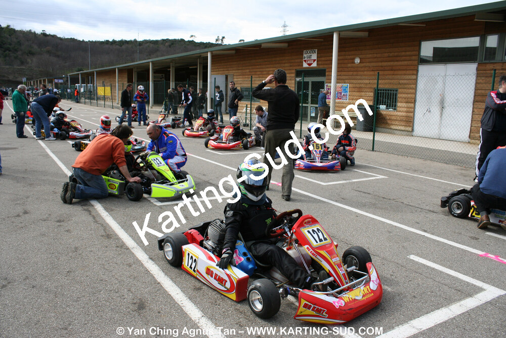 28/03/2010 : 2ème manche du Championnat du Sud 2010 à Alès (photos Yan Ching Agnus) 2010 — karting