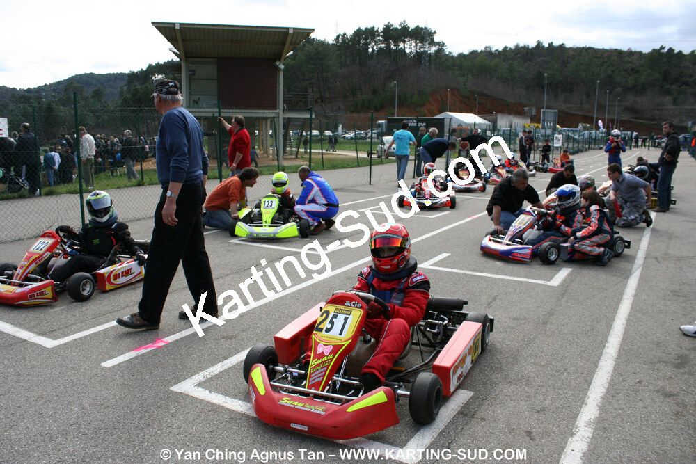 28/03/2010 : 2ème manche du Championnat du Sud 2010 à Alès (photos Yan Ching Agnus) 2010 — karting