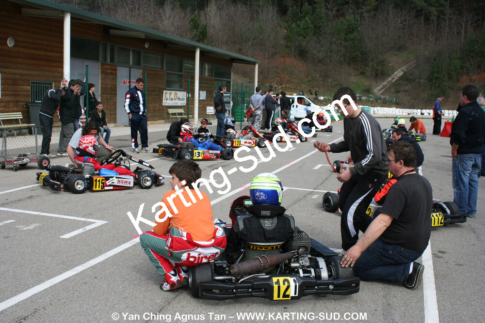28/03/2010 : 2ème manche du Championnat du Sud 2010 à Alès (photos Yan Ching Agnus) 2010 — karting