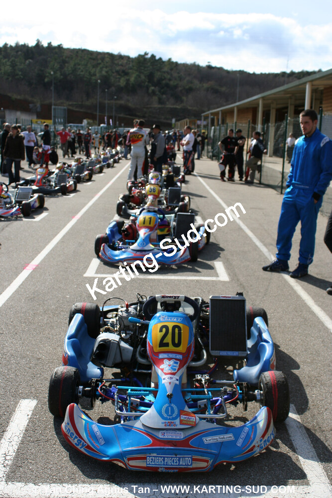 28/03/2010 : 2ème manche du Championnat du Sud 2010 à Alès (photos Yan Ching Agnus) 2010 — karting