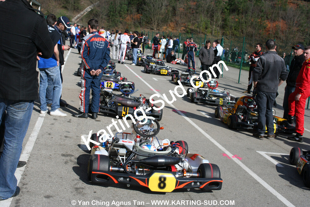 28/03/2010 : 2ème manche du Championnat du Sud 2010 à Alès (photos Yan Ching Agnus) 2010 — karting