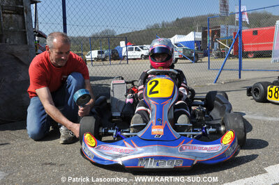 Christian ANTONUCCI — 11/04/2010 : 2ème manche du Championnat Régional Open Atlantique 2010 à Layrac (photos Patrick Lascombes) 2010 — karting